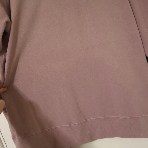 Todd Snyder Dusty Rose Raglan Terry Pullover Sweatshirt M Lounge Athleisure - Picture 6 of 6